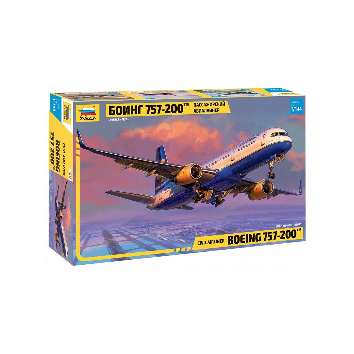 Boeing 757-200 1/144 Zvezda Zvezda Z7032 - 1 Boeing 757-200 1/144 Zvezda Zvezda Z7032 - 1