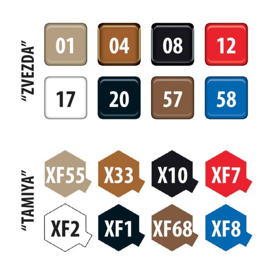 Z8515-Bateau Trirème Romaine 1/72 Zvezda