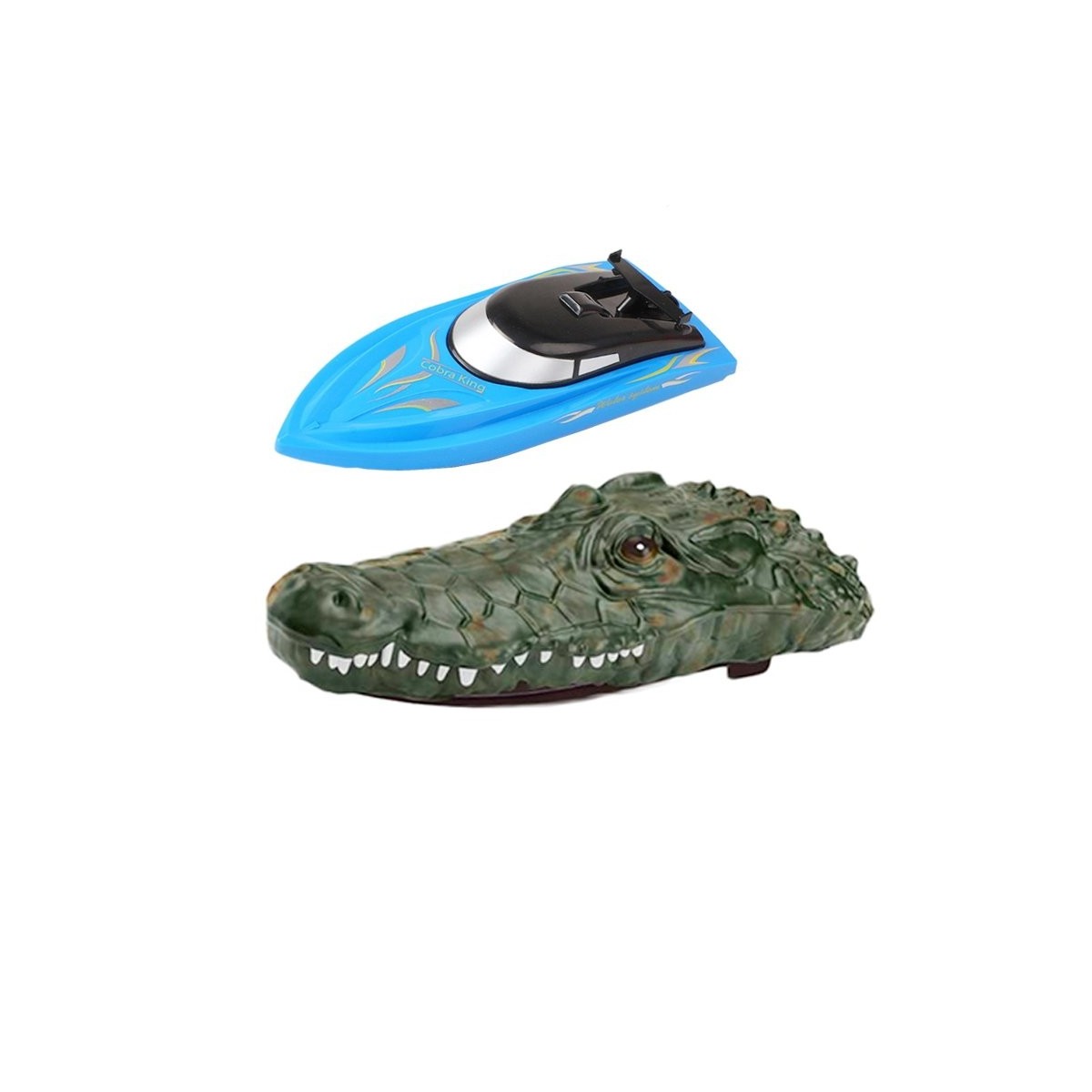 Bateau Croco Racer 2 en 1 bleu 2.4Ghz RTR Siva Siva SV-30090 - 1