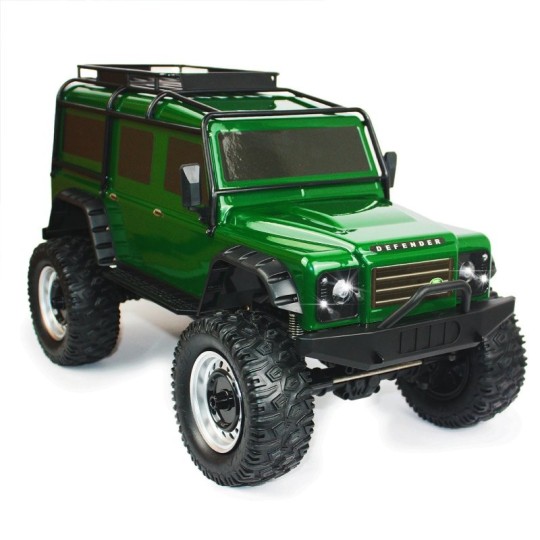 SV-50560-Crawler Land Rover Defender Vert 4WD 2.4Ghz 1/8 RTR Siva