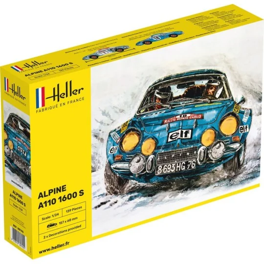 HEL-80745-Alpine A110 1600 S 1/24 Heller