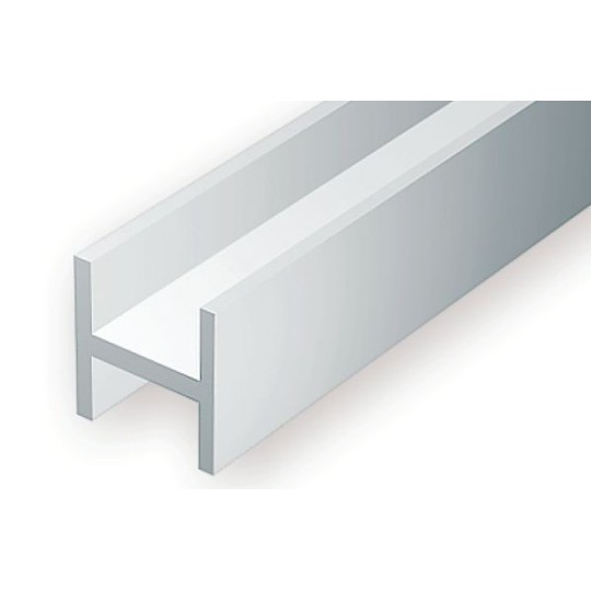 Profile: 2.5x350mm Ref: 283 - Evergreen - S1370283 S1370283-H-profile 2.5x350mm Ref: 283 - Evergreen - S1370283