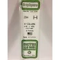 S1370284-H profile 3.2x350mm Ref: 284 - Evergreen - S1370284
