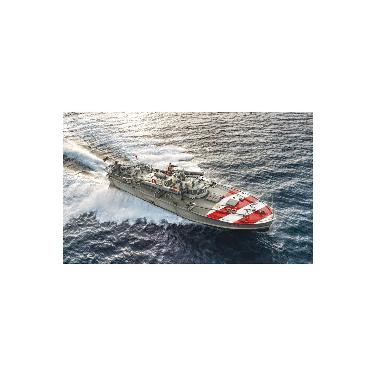 Boat M.A.S. 568 with Crew 1/35 Italeri Italeri I5626 - 1