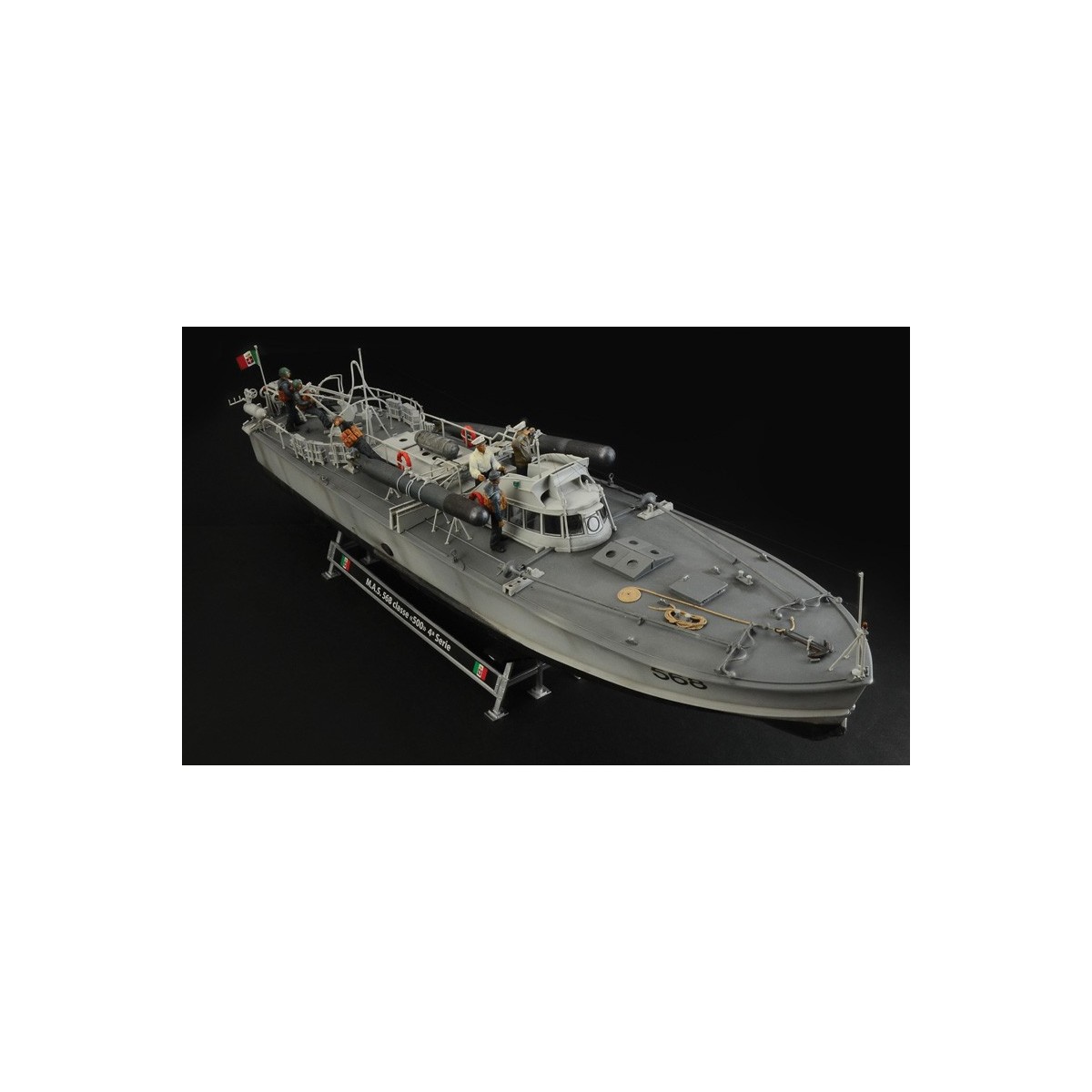 Boat M.A.S. 568 with Crew 1/35 Italeri Italeri I5626 - 8