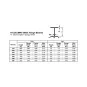 S1370285-H profile 4.0x350mm Ref: 285 - Evergreen - S1370285
