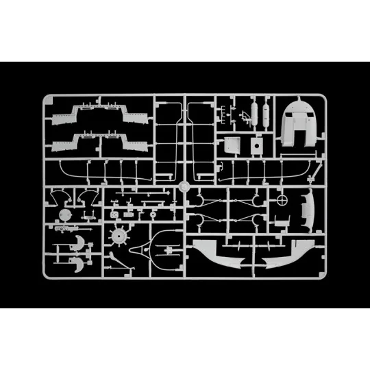 I5626-Boat M.A.S. 568 with Crew 1/35 Italeri