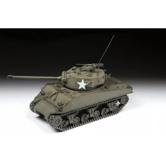 Tank Sherman M4A3 (76) 1/35 Zvezda Zvezda Z3676 - 3 Z3676-Tank Sherman M4A3 (76) 1/35 Zvezda - Z3676
