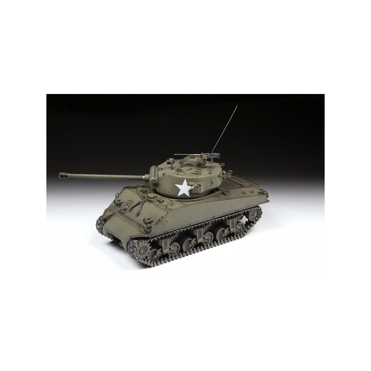 Tank Sherman M4A3 (76) 1/35 Zvezda Zvezda Z3676 - 3