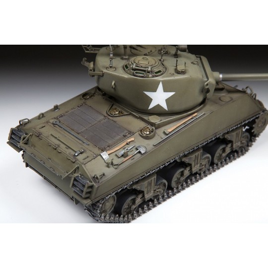 Tank Sherman M4A3 (76) 1/35 Zvezda Zvezda Z3676 - 4 Z3676-Tank Sherman M4A3 (76) 1/35 Zvezda - Z3676