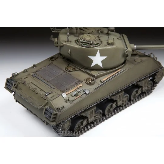 Z3676-Tank Sherman M4A3 (76) 1/35 Zvezda - Z3676