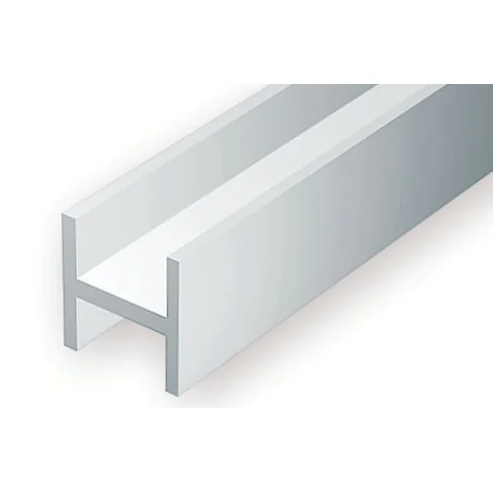 S1370287-H-profile 6.3x350mm Ref: 287 - Evergreen - S1370287