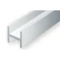 S1370287-H-profile 6.3x350mm Ref: 287 - Evergreen - S1370287
