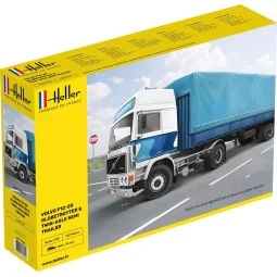 Volvo F12-20 Globetrotter & semi-remorque 1/32 Heller Heller 81703 - 1