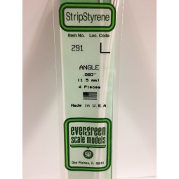 Profile L 1.5x350mm Ref: 291 - Evergreen - S1370291