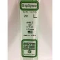 S1370291-Profilé L 1.5x350mm Ref : 291 - Evergreen - S1370291