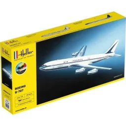 Boeing B-707 Air France 1/72 Heller + colle et peintures Heller 56452 - 1