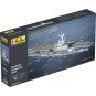 HEL-81072-Aircraft carrier Charles de Gaulle 2001 1/400 Heller - HEL-81072