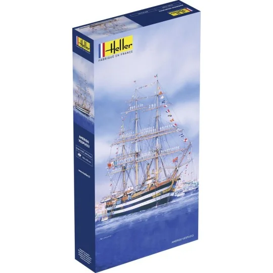 Boat Amerigo Vespucci 1/150 Heller Heller HEL-80807 - 1 HEL-80807-Boat Amerigo Vespucci 1/150 Heller - HEL-80807