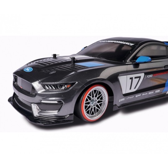 500900156-Roues drift gris / rouge 26mm 1/10 (4) Carson