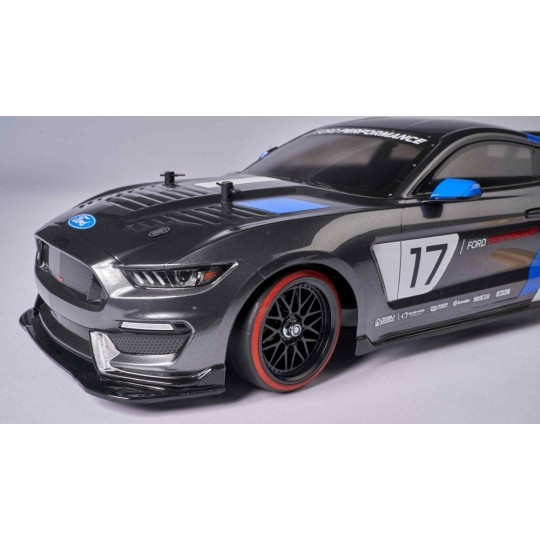 500900157-Drift wheels black / red 26mm 1/10 (4) Carson