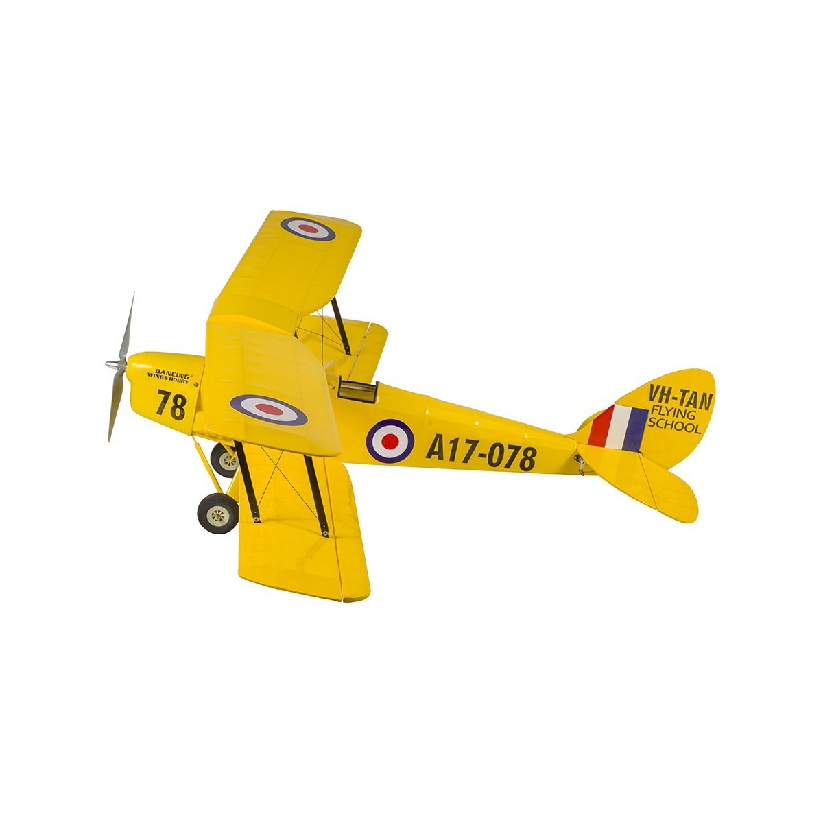 Tiger Moth 800m S39 Kit ARF PNP balsa DW Hobby DW Hobby - Dancing Wings Hobby SCG3904 - 3