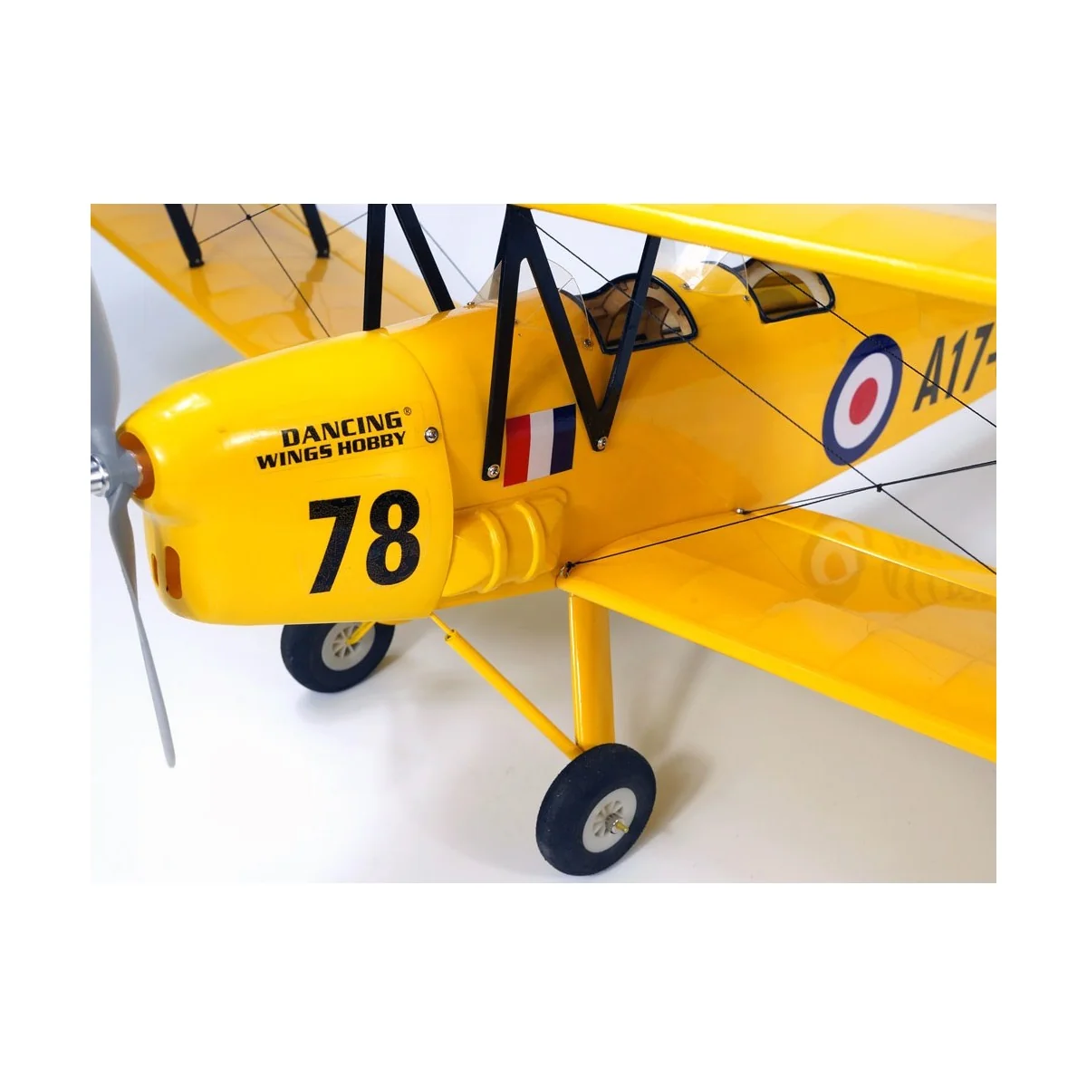 Tiger Moth 800m S39 Kit ARF PNP balsa DW Hobby DW Hobby - Dancing Wings Hobby SCG3904 - 13