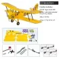 SCG3904-Tiger Moth 800m S39 Kit ARF PNP balsa DW Hobby - SCG3904