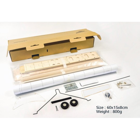 Z0101-Cute Girl 1.15m Z01 Kit balsa DW Hobby