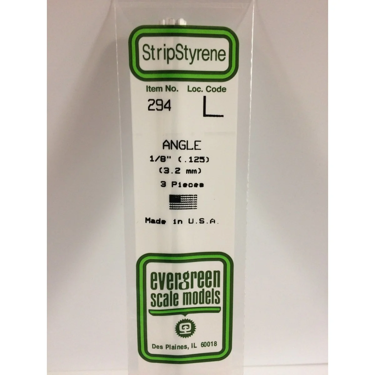 L-profile 3.2x350mm Ref: 294 - Evergreen - S1370294 - S1370294 L-profile 3.2x350mm Ref: 294 - Evergreen - S1370294 - S1370294