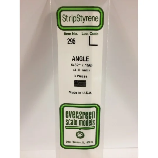 L-profile 4.0x350mm Ref: 295 - Evergreen - S1370295 - S1370295 S1370295-L-profile 4.0x350mm Ref: 295 - Evergreen - S1370295