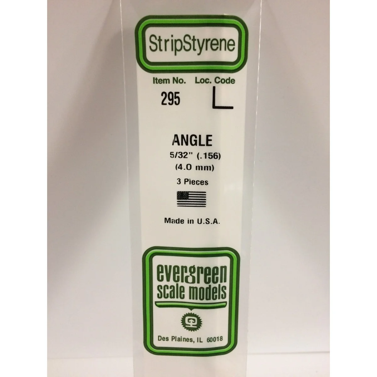 L-profile 4.0x350mm Ref: 295 - Evergreen - S1370295 - S1370295 L-profile 4.0x350mm Ref: 295 - Evergreen - S1370295 - S1370295