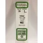 S1370295-Profilé L 4.0x350mm Ref : 295 - Evergreen - S1370295