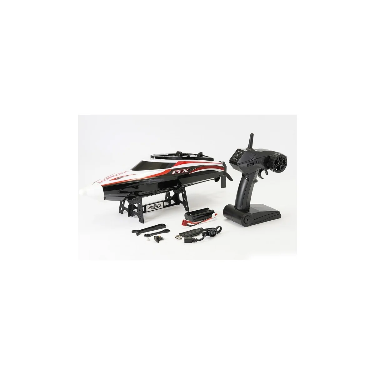 Bateau Black Vortex High Speed Racing Boat 2.4Ghz FTX FTX FTX0701 - 1
