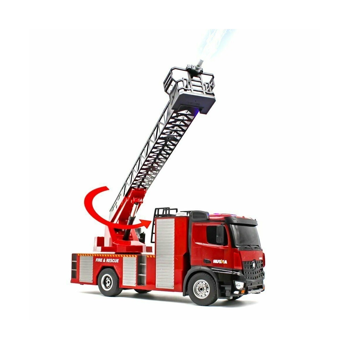 Camion de pompier grande échelle RC 1/14 2.4Ghz - HuiNa HuiNa Toys CY1561 - 2