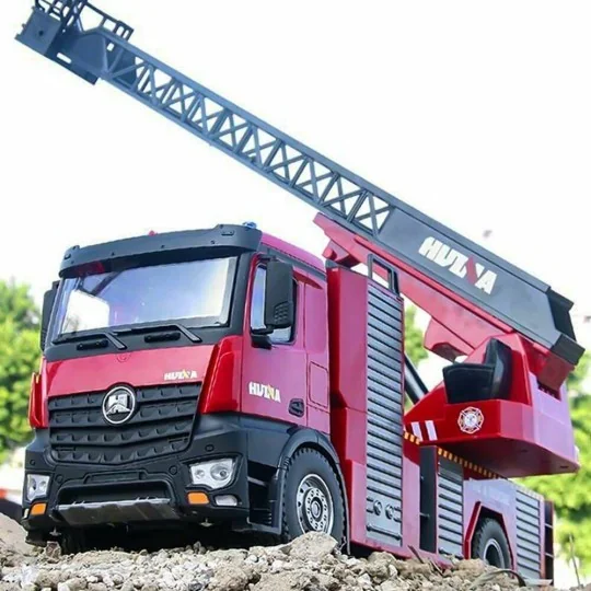 CY1561-Camion de pompier grande échelle RC 1/14 2.4Ghz - HuiNa - CY1561