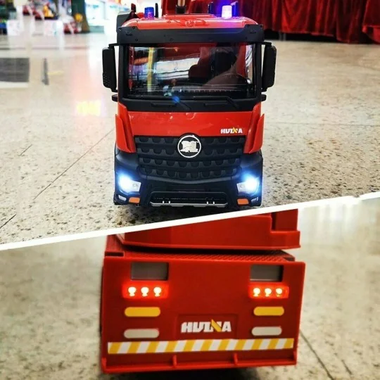 CY1561-Camion de pompier grande échelle RC 1/14 2.4Ghz - HuiNa - CY1561