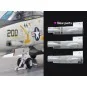 Avion F-14A Tomcat Late (Catapultage) 1/48 Tamiya Tamiya 61122 - 13 61122-Avion F-14A Tomcat Late (Catapultage) 1/48 Tamiya - 61122
