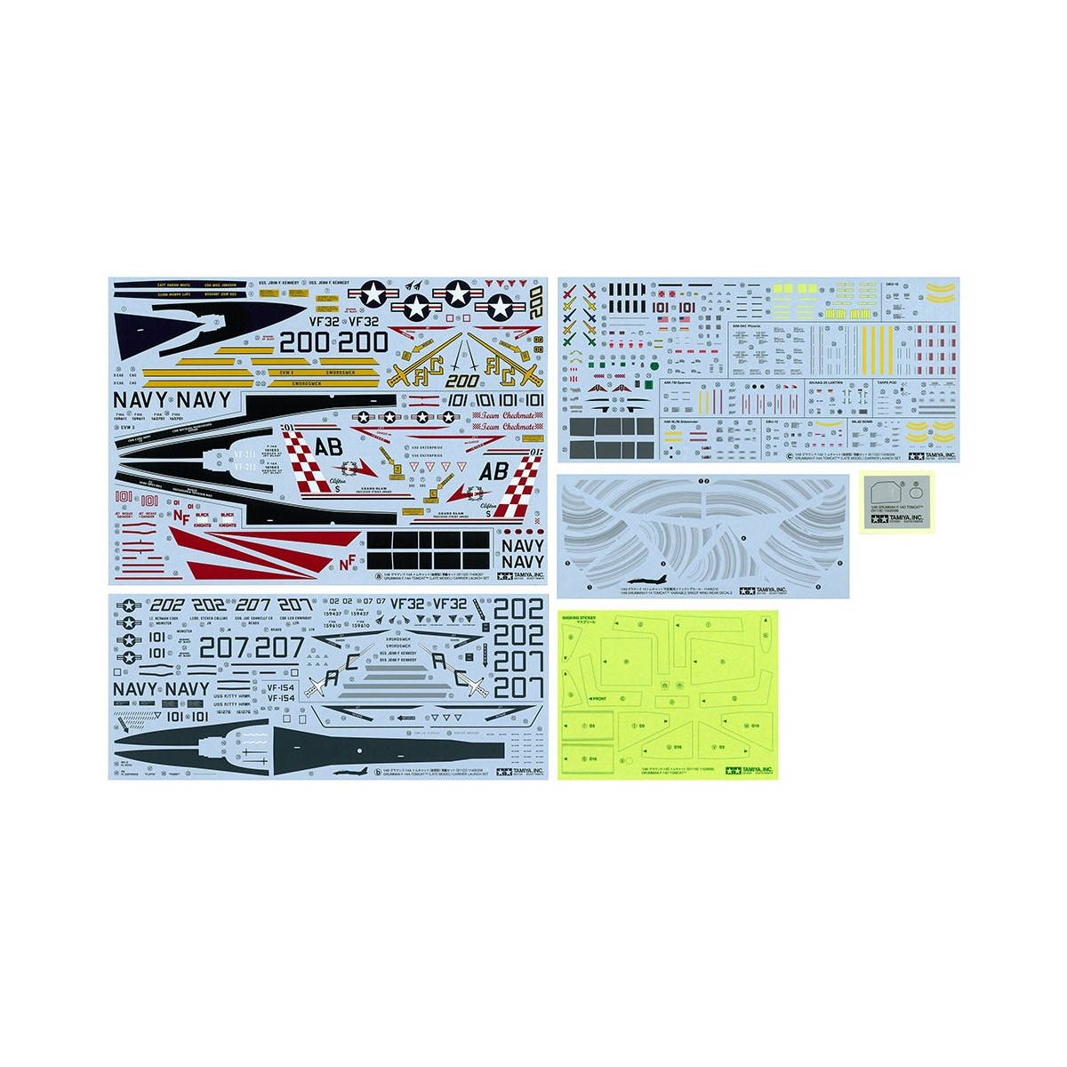 Avion F-14A Tomcat Late (Catapultage) 1/48 Tamiya Tamiya 61122 - 20