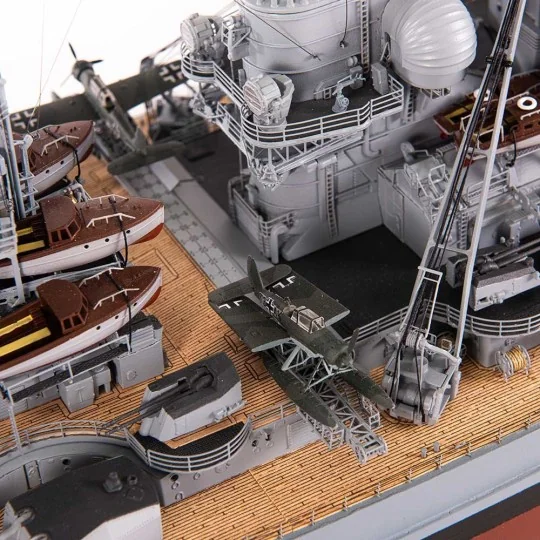 Kit Cuirassé Allemand Bismarck 1/200 bateau en bois Amati Amati 1614 - 9 1614-Kit Cuirassé Allemand Bismarck 1/200 bateau en bois Amati - 1614