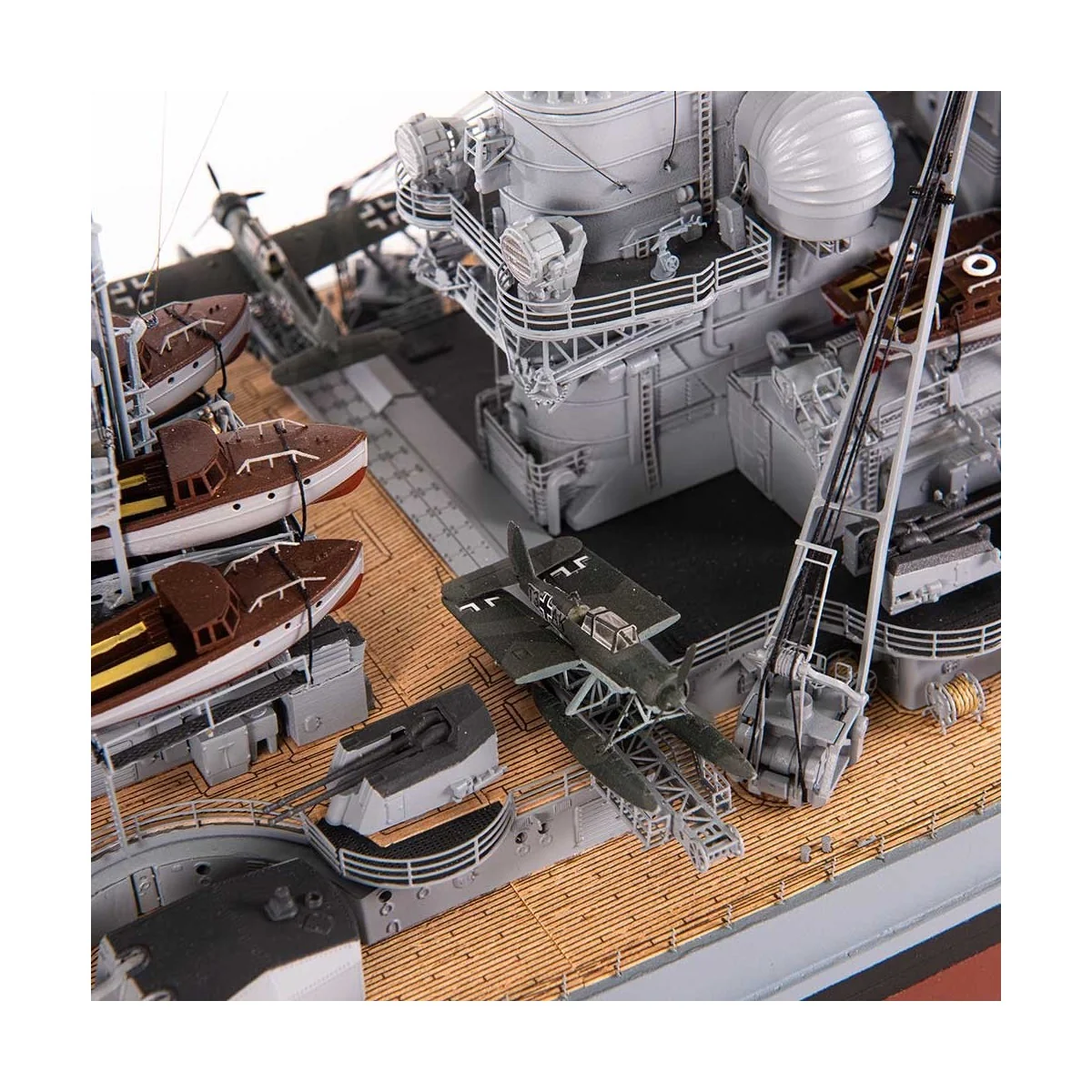 Kit German Battleship Bismarck 1/200 wooden boat Amati Amati 1614 - 9