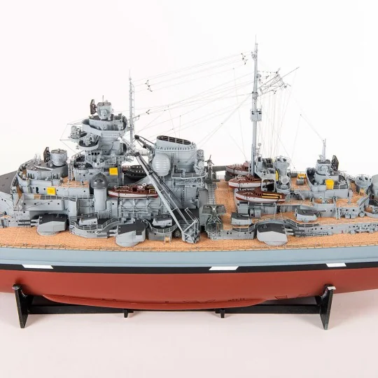 1614-Kit German Battleship Bismarck 1/200 wooden boat Amati - 1614
