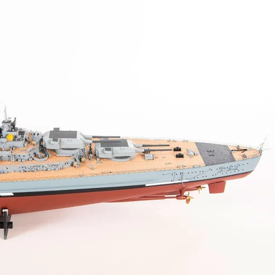 1614-Kit Cuirassé Allemand Bismarck 1/200 bateau en bois Amati