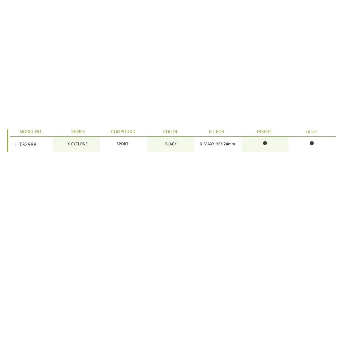 X-Cyclone Tires + Black Traxxas X-Maxx Rims (x2) Louise RC Louise RC L-T3298B - 4