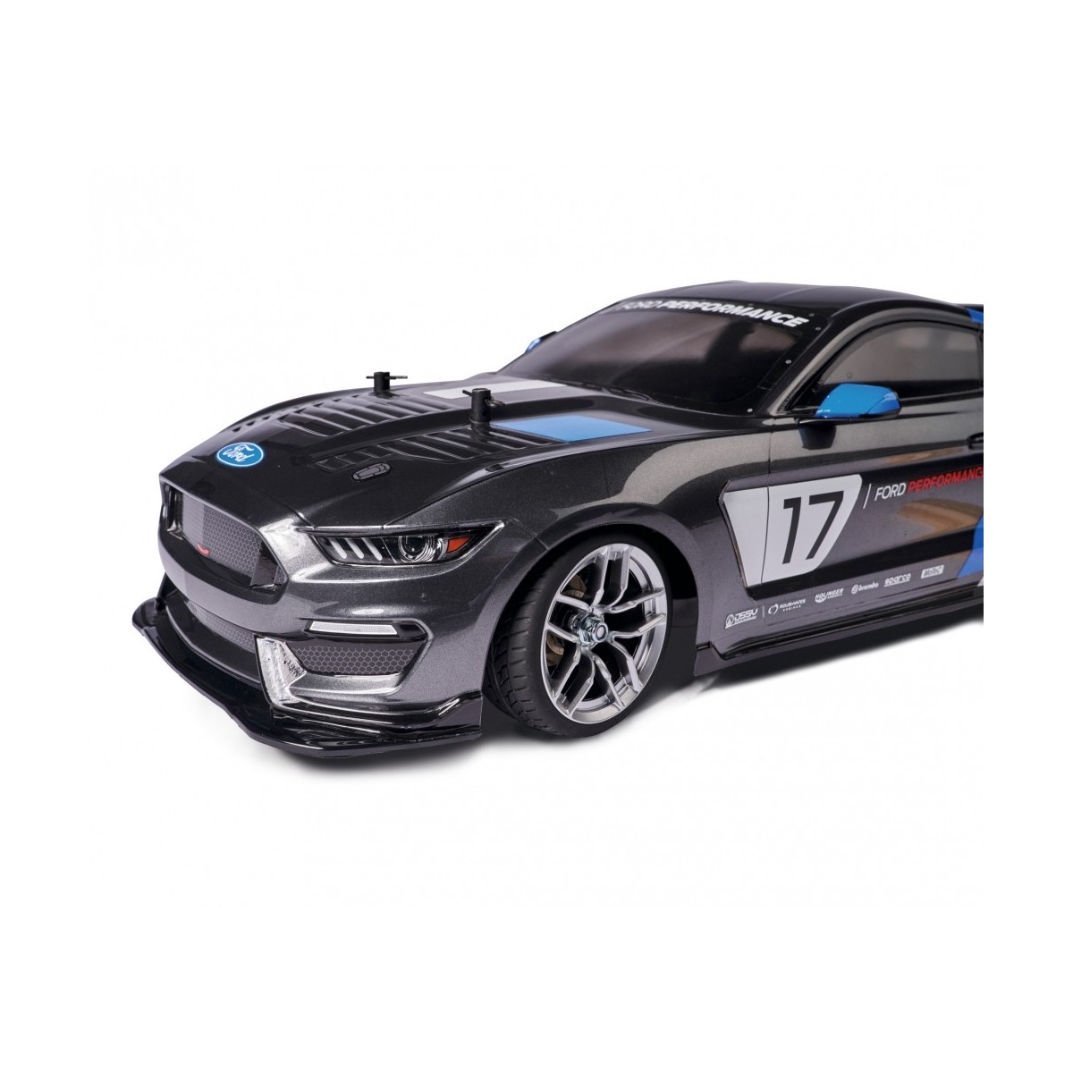 Roues 10 rayons gris 26mm 1/10 (4) Carson Carson 500900160 - 2