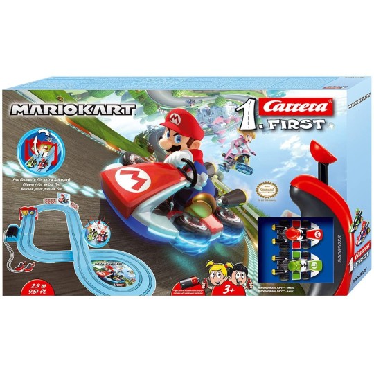 Circuit Mario Kart First slot 1/43 Carrera Carrera 20063028 - 1 20063028-Mario Kart First slot circuit 1/43 Carrera - 20063028