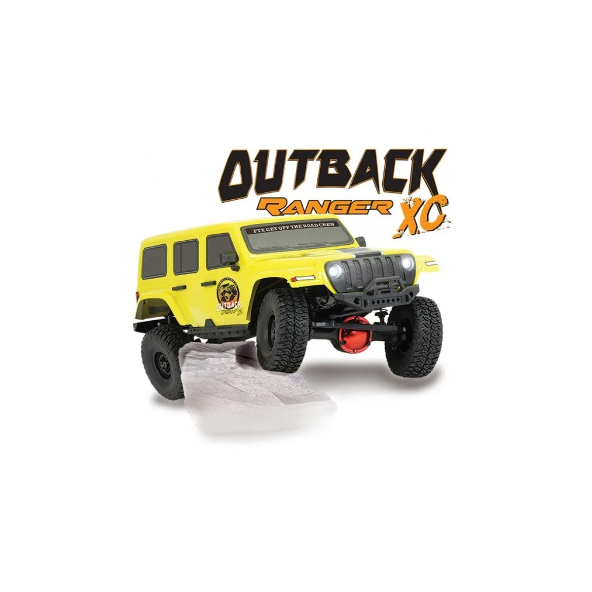 Outback Fury XC Crawler 4WD Yellow 1/16 RTR FTX FTX FTX5592Y - 1
