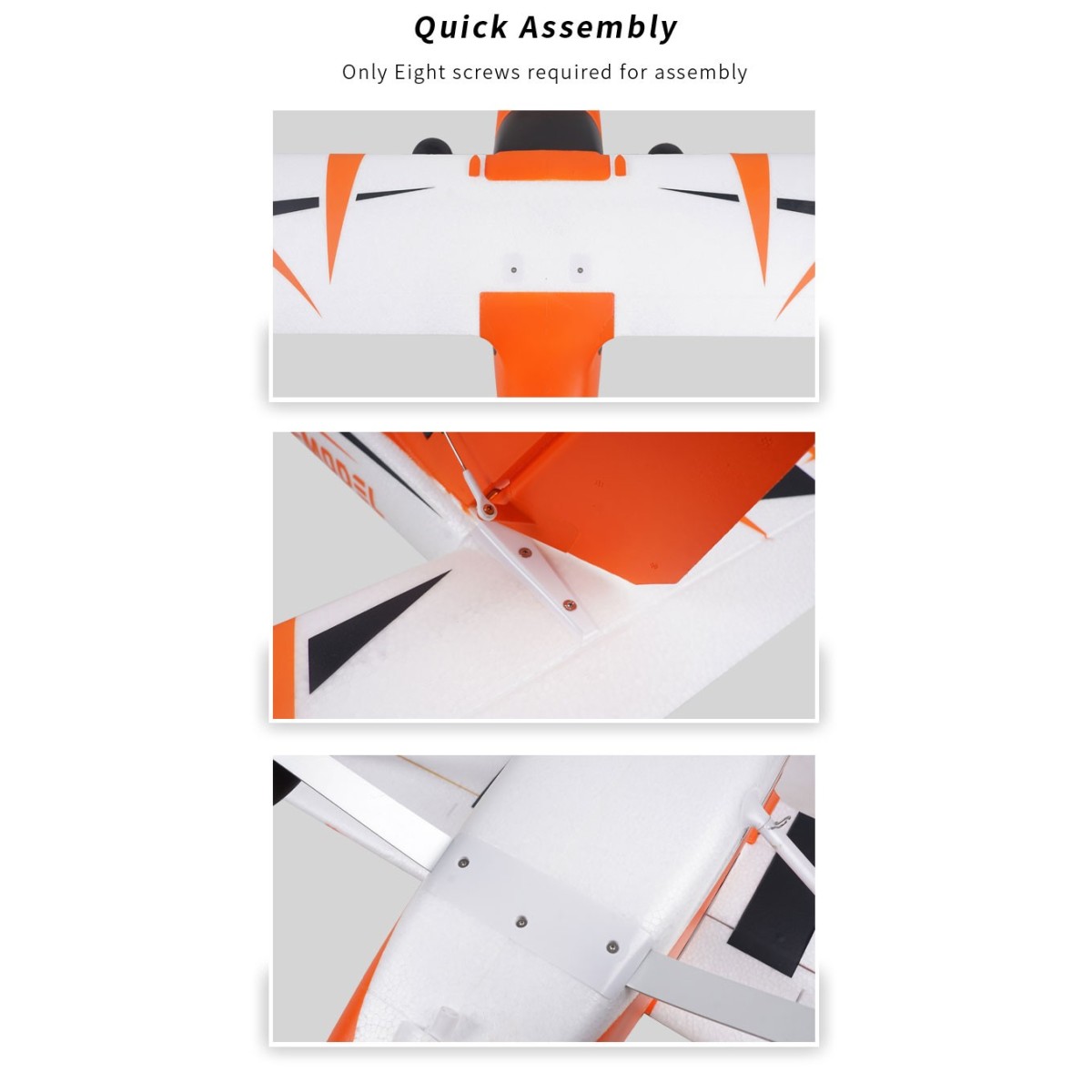 Aircraft Glastar V2 1m23 PNP XFly  XF105PV2 - 5