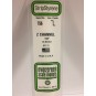 S1370756-Profilé Z 4.8x350mm Ref : 756 - Evergreen - S1370756