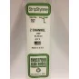 S1370757-Z-profile 6.3x350mm Ref: 757 - Evergreen - S1370757